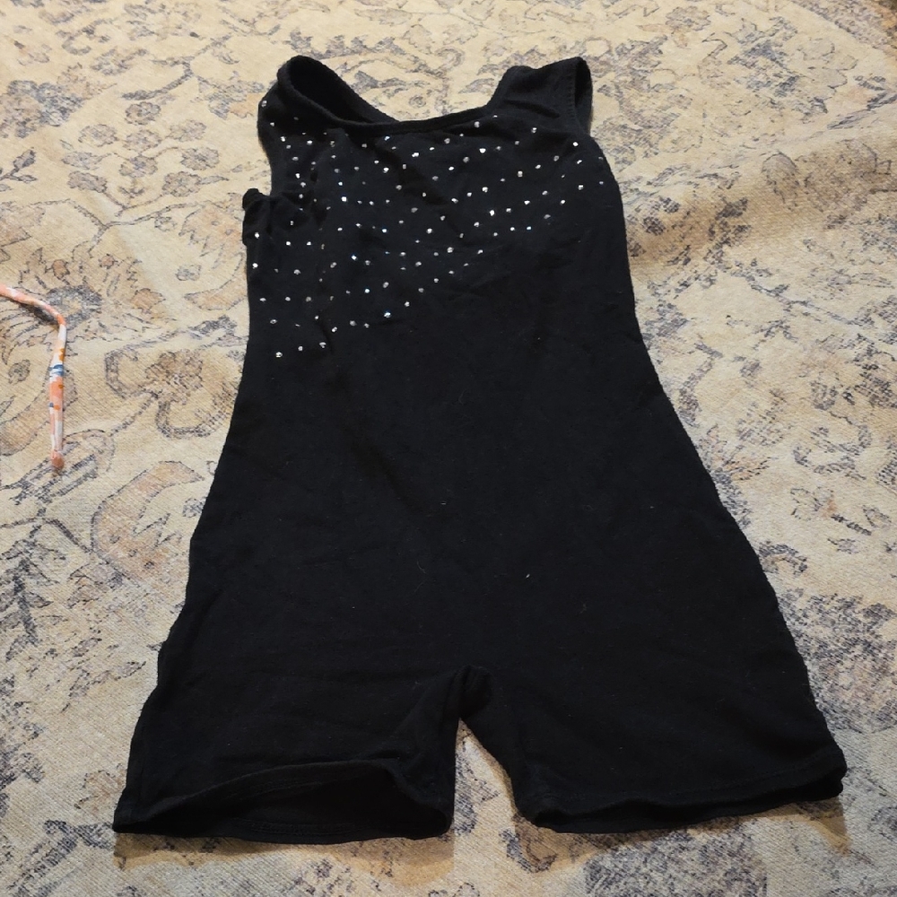 Freestyle Black Kids Dance Costume